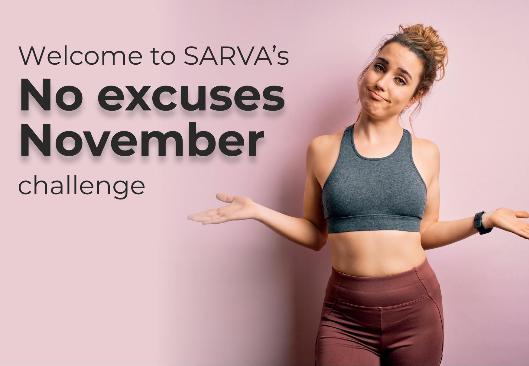 No Excuses November Challenge